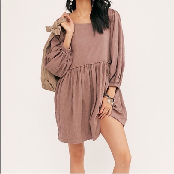 Free people Get Obsessed Babydoll Dress - Picture 1 of 3